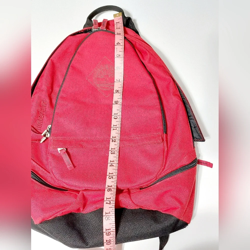 Timberland Red Sling‎ Backpack Crossbody Bag Single Strap School Travel Unisex
